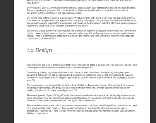 CV & Covering Letter Ultimate Guide & Templates